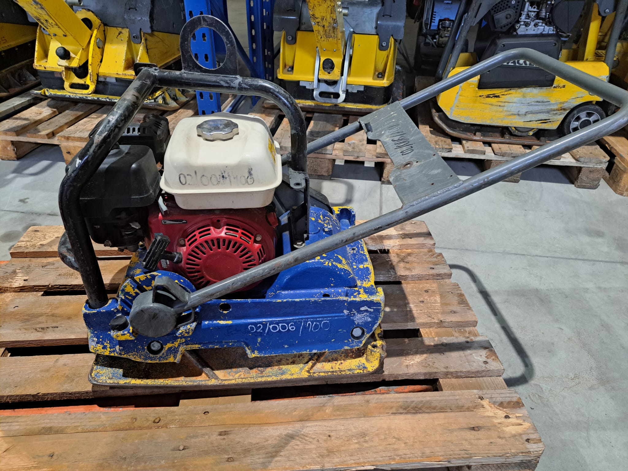 Zagęszczarka WACKER WP 16 100 kg 02/006/100