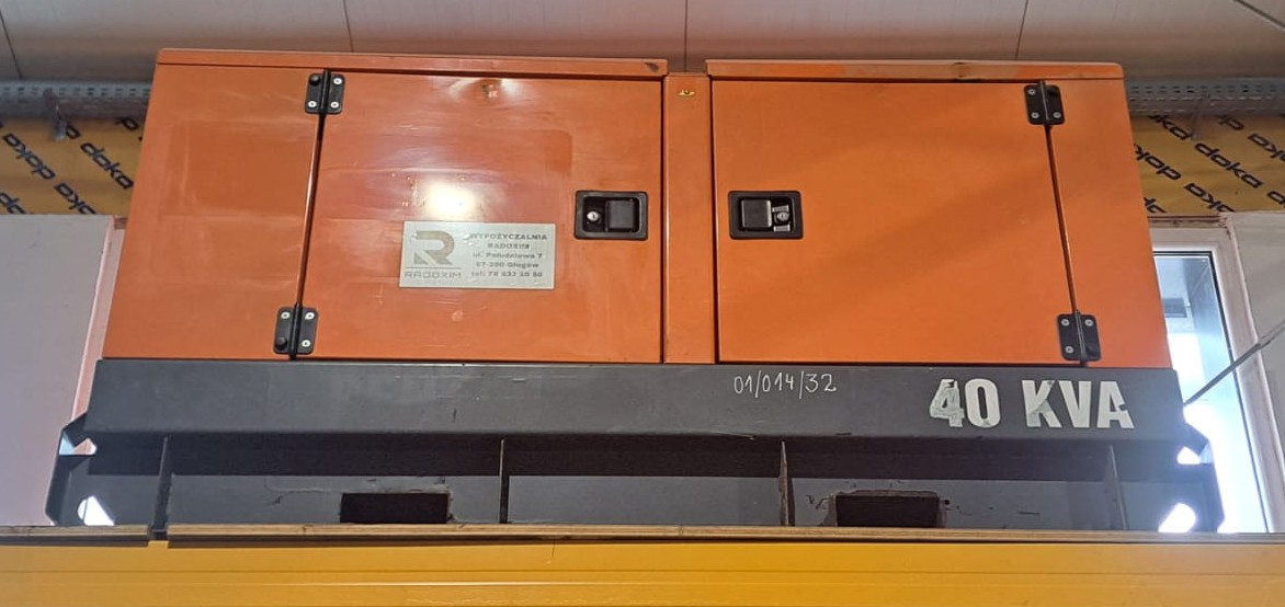 Agregat prądotwórczy 40kW